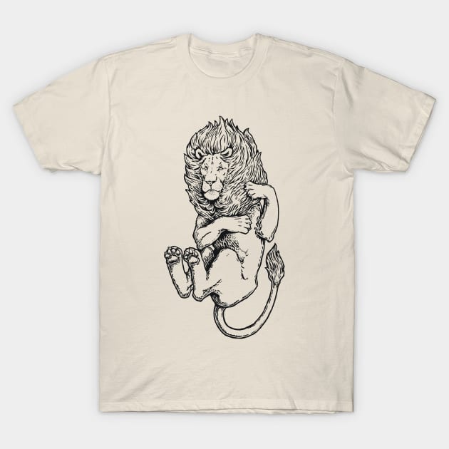 A Levity of Animals: Lion's Pride T-Shirt by calebfaires